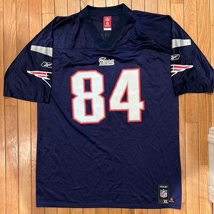 Vintage Reebok Authentic NFL New England Patriots Benjamin Ben Watson Size XL 84